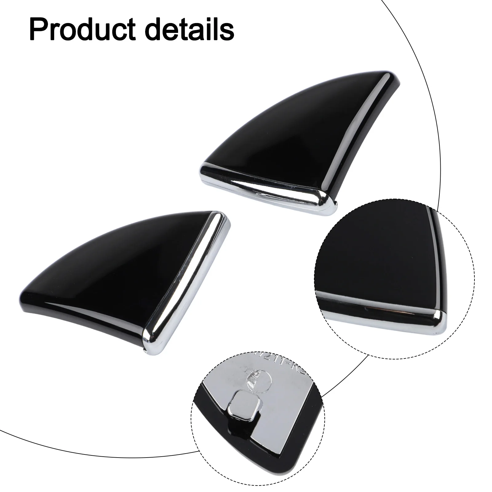 

Console Button Replacement Armrest Release Button Cover Black Cover Easy Installation Prevents Interior Damage