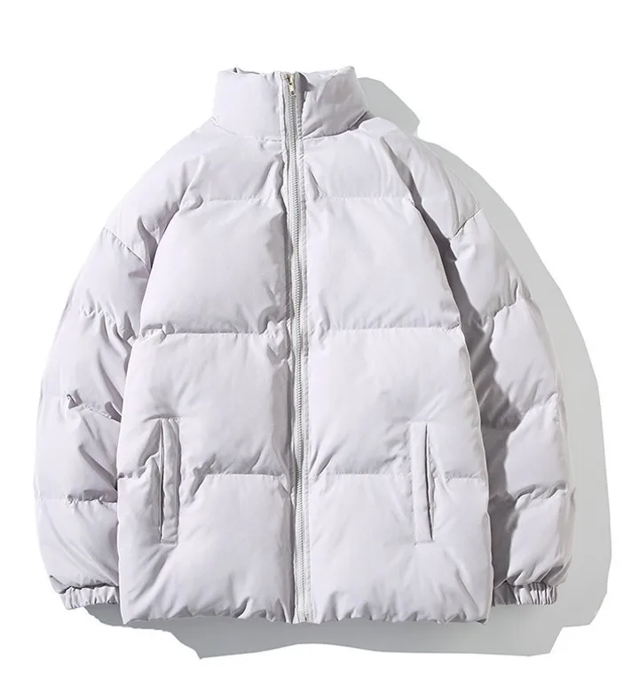 Veste matelassurera en coton pour hommes, coupe couvertes, col montant, épaissir, chaud, américains, automne, hiver