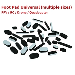 10PCS Damping Pad Shock Absorbers Landing Foot Pad Universal EVA Sponge Double-Sided Tape For RC DIY FPV Racing Drones Quadcopte