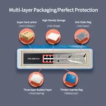 48V 90W AI POE Network Switch 4/8 Ports #2