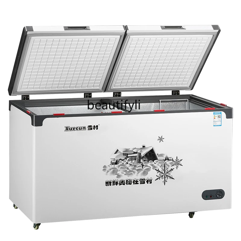 

Ultra-low temperature freezer commercial negative 35 degree freezer minus 40 ° horizontal large-capacity seafood refrigerator