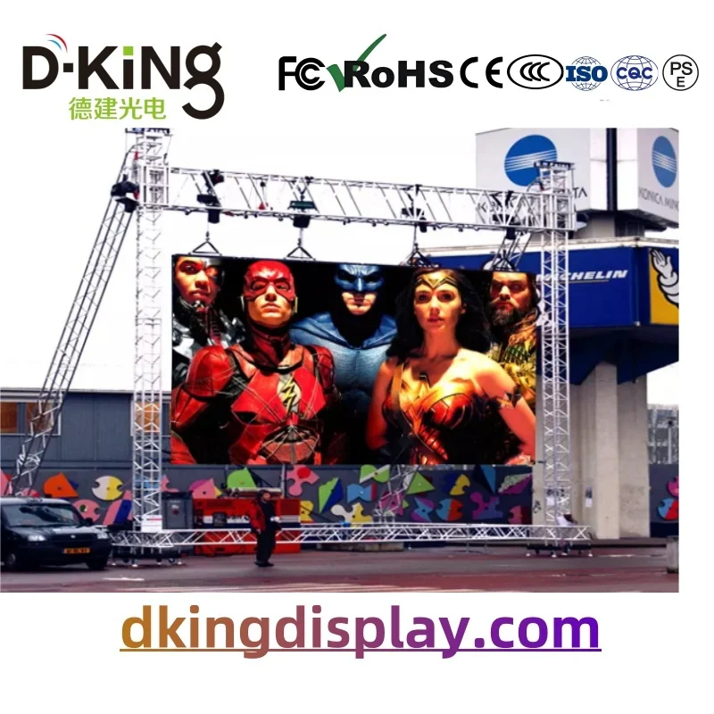 

Top Selling P2.604/2.976/3.91/4.81 Outdoor LED Display Rental Screen 500x1000mm for Church Background LED Video Wall