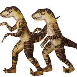 Mascot T REX Anime Cosplay Dinosaur For Adult Men Kids Dino Cartoon Devil Velociraptor Halloween Costume with Headgear