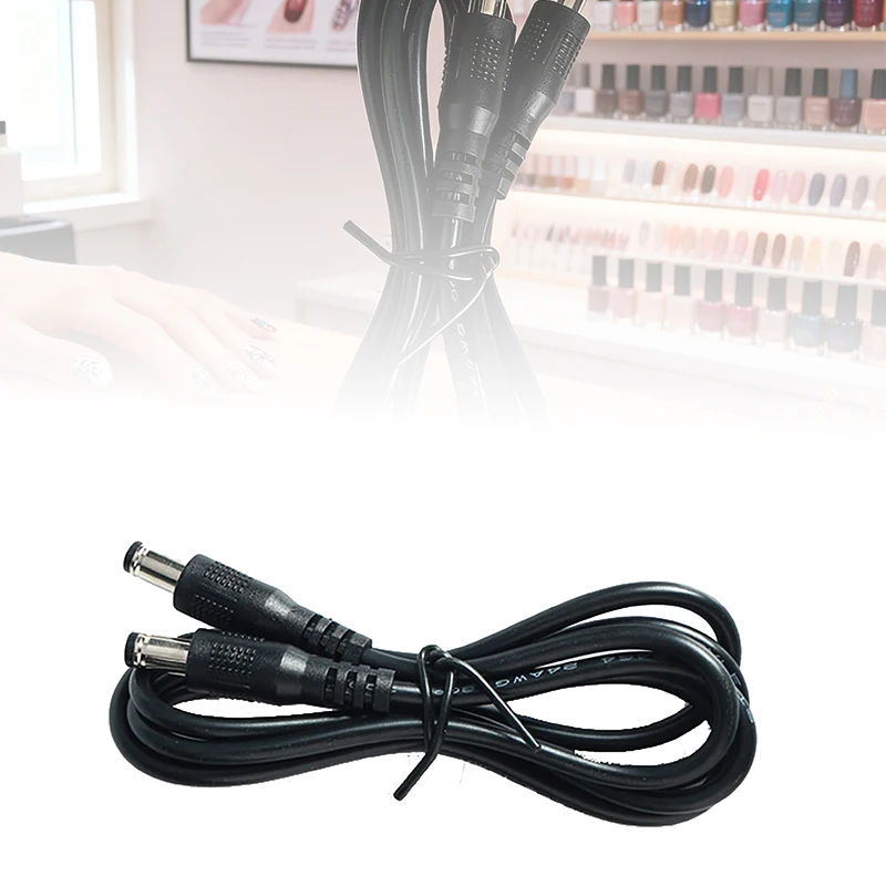 Linea di collegamento della maniglia della lucidatrice per unghie ricaricabile Accessorio per manicure con porta CC a doppia testa da 1/1,5 M