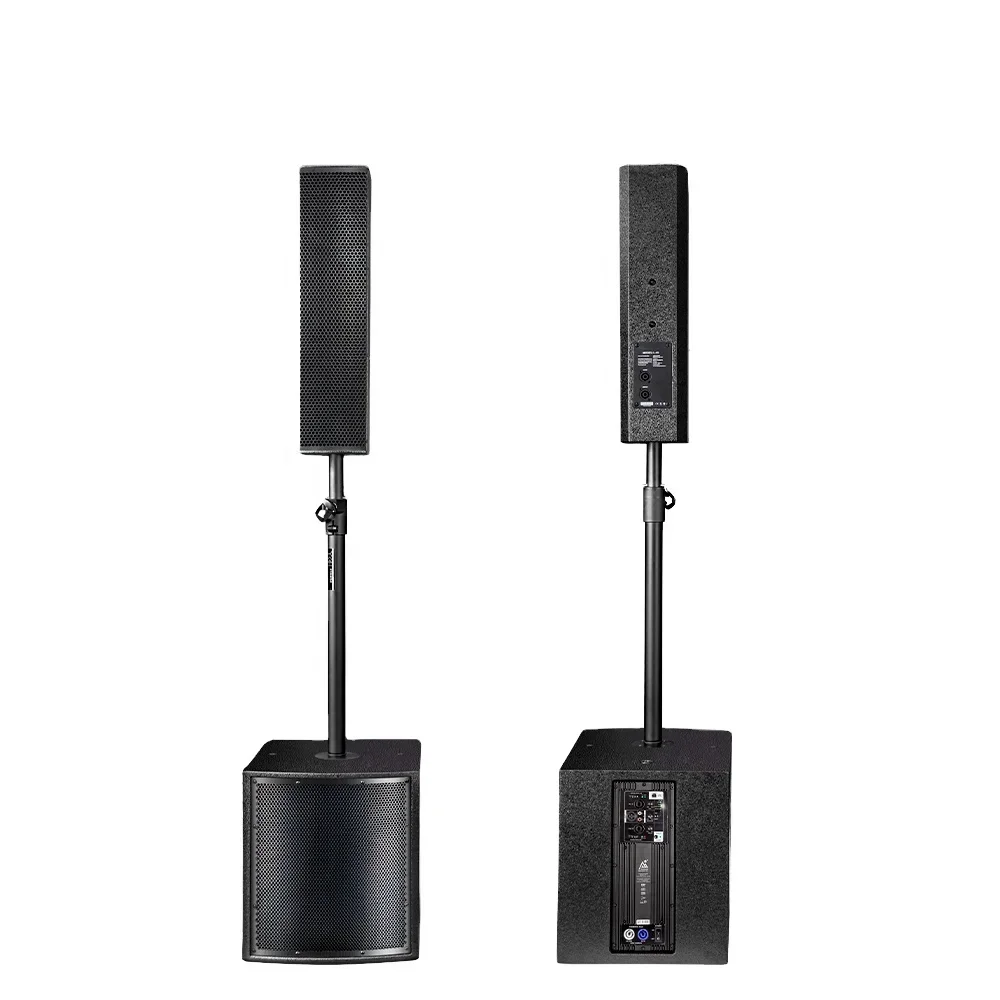 

12inch Active DSP Subwoofer and Sound Box Column Audio System Speaker for Karaoke Stage Column Speaker Line Array Speaker Set