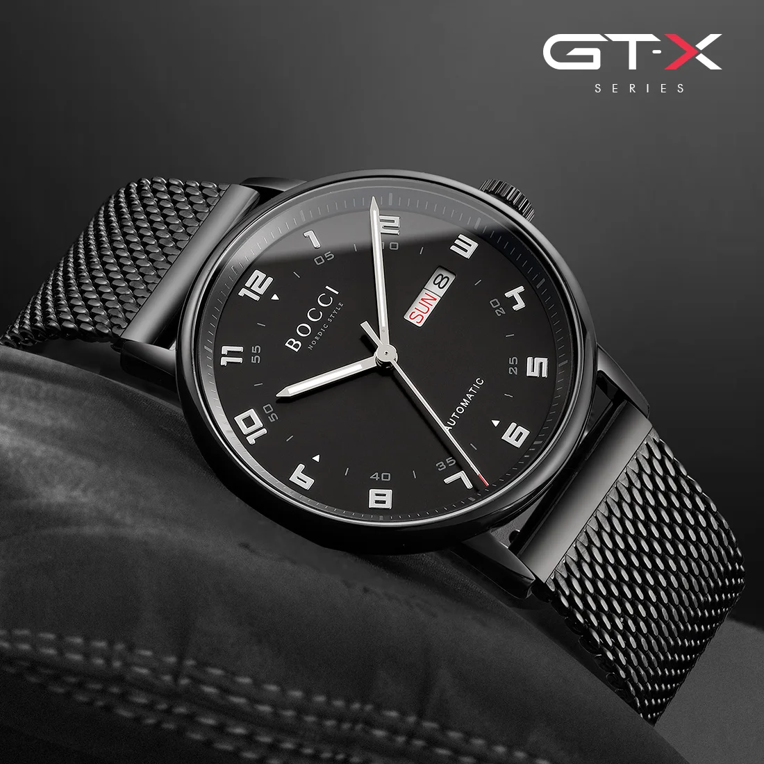 

Оригинальные мужские автоматические механические часы BOCCI — водонепроницаемые, светящиеся, модные и стильные наручные часы