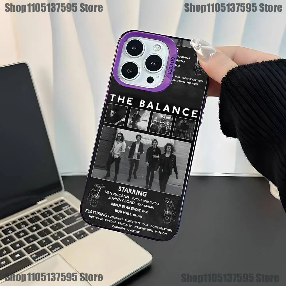 Band Catfish und Bottleme Handyhülle für iPhone 17,16,15,14,13,12,11, Mini,Pro,E,SE4,XS,MAX Purple Candy Matte Cover