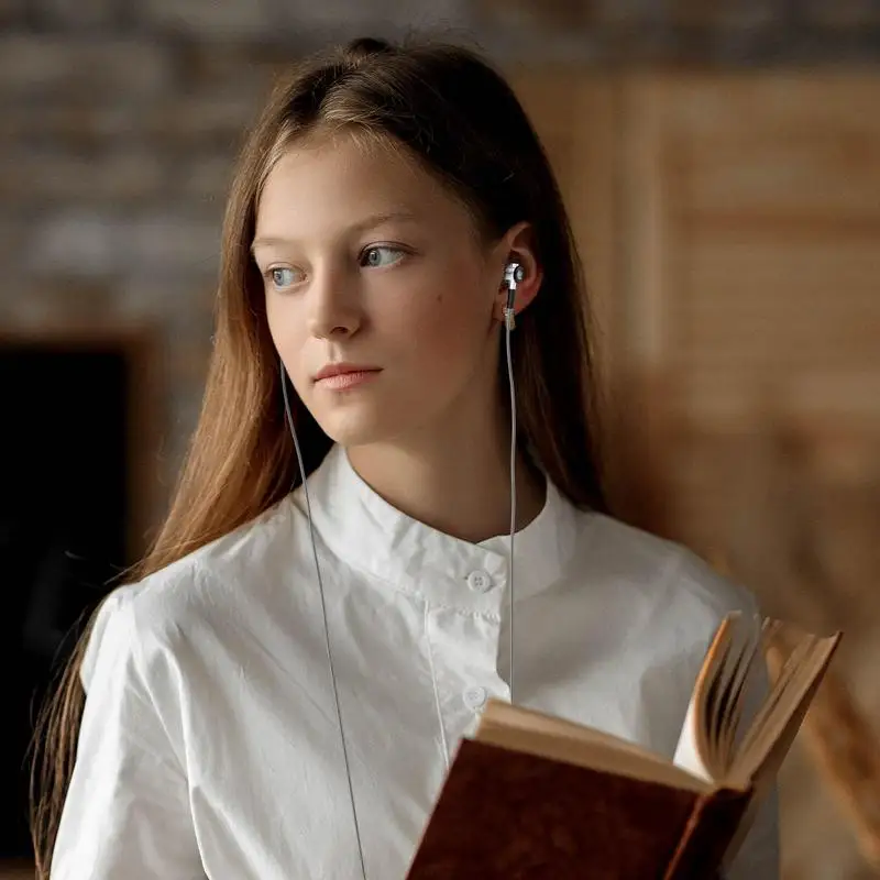 سماعات أذن برأس مسطح، سماعات أذن معدنية ثقيلة، ملابس مريحة، مستلزمات الموسيقى للكمبيوتر اللوحي والكمبيوتر المحمول والهواتف المحمولة