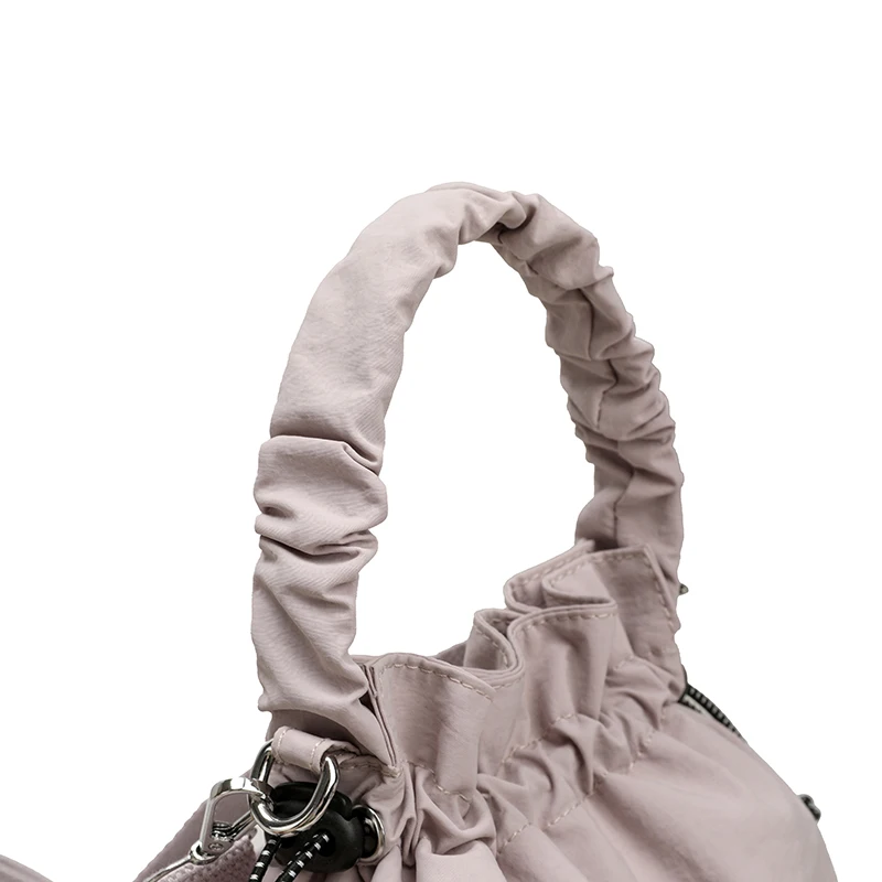 Modische Nylon-Umhängetasche für Damen, trendige, leichte kleine Tragetasche, Schultertasche für den Alltag, den täglichen Arbeitsweg und Reisen, Handtasche, Tragetasche. – Detail 6