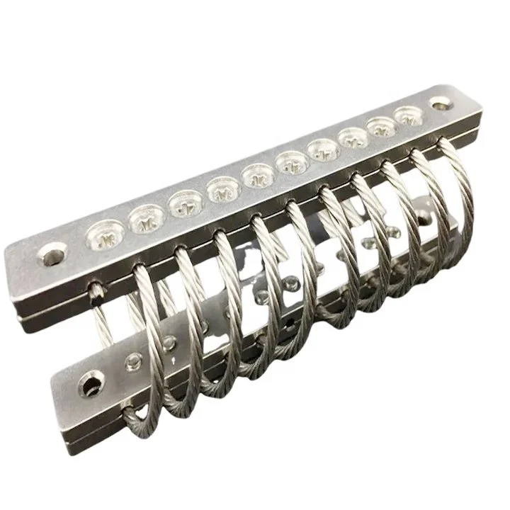 Shock การสั่นสะเทือนฉนวนกันความร้อน Marine Rail ขีปนาวุธ Energy Shiphuilding JGX-2228D-550B สแตนเลส Helical Isolator