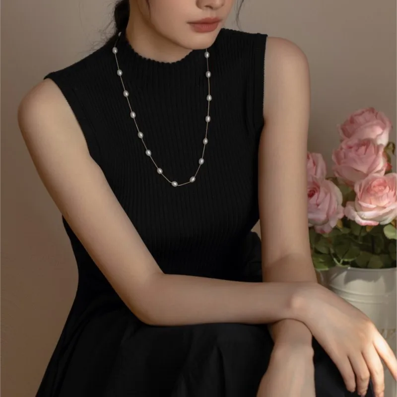 

Lii Ji Real Pearl 14K Goldfilled No Fade 60cm Necklace Women Jewelry Gift