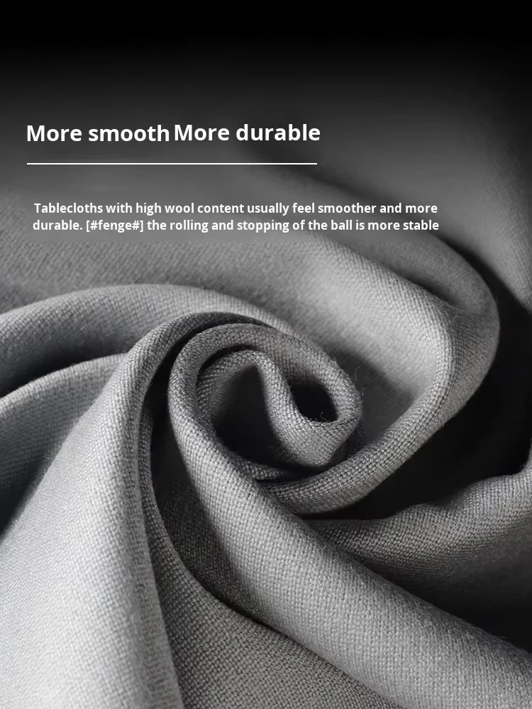 Kain Meja Biliar Khusus Kejuaraan Dunia 860 Impor, Aksesoris Snooker & Biliar untuk Meja Biliar