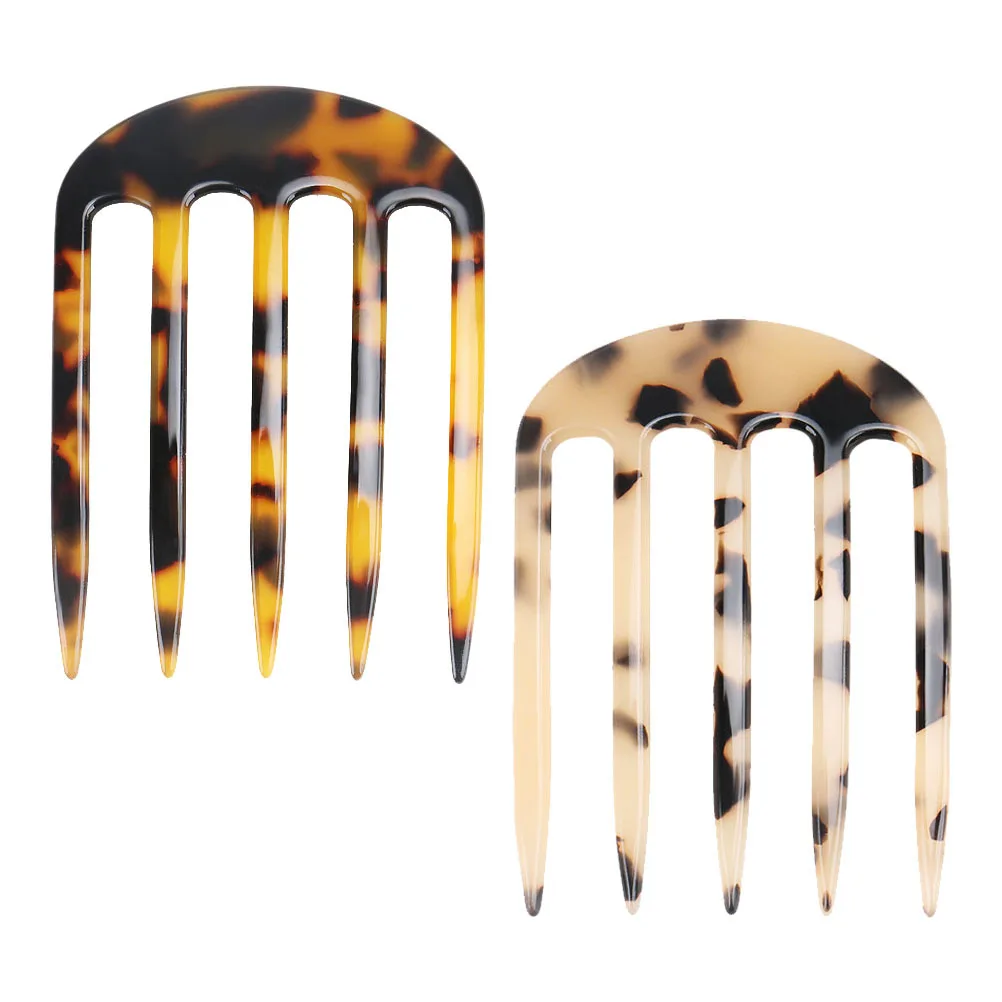 

2 шт. уникальный дизайн, расчески-шпильки с уксусной кислотой, U-образная вилка для волос, палочка для женщин, девушек, различных случаев, черный, красный, коричневый