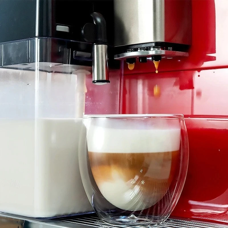 Home small office automatic coffee machine, milk coffee black coffee freshly ground milk foam all-in-one machine