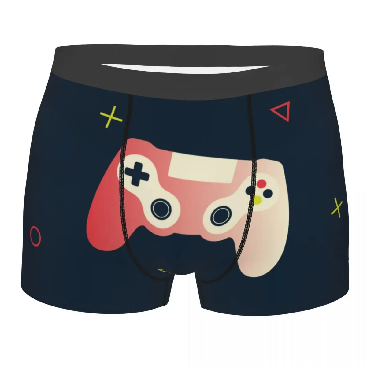 Custom Gamer Gaming Controller Boxer Shorts For Men 3D Printed Game Lover Gift Underwear Panties Briefs Breathable Underpants