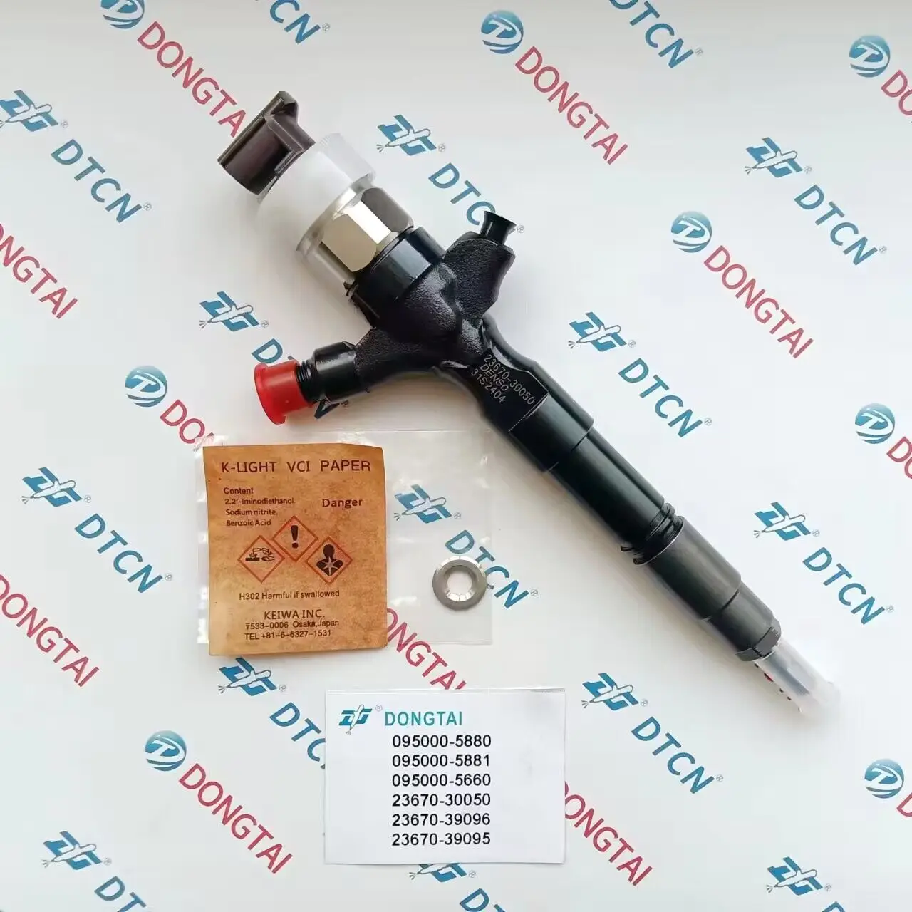 Common Rail Injector 095000-5880 095000-5881 095000-5660 23670-30050 23670-39096 23670-39095 For TOYOTA 2KD-FTV Engine