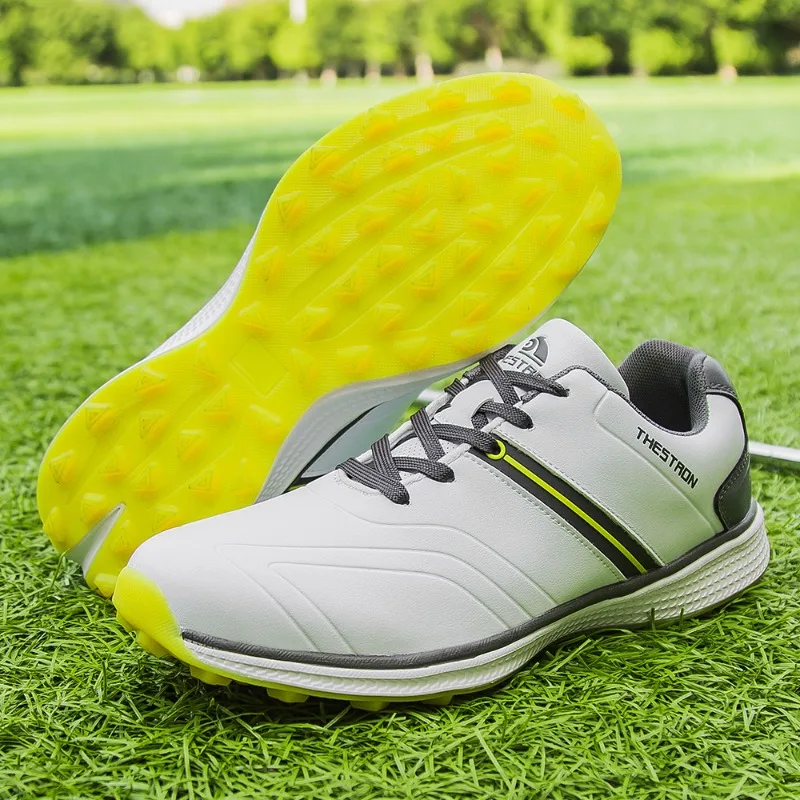 NewHigh Quality Golf Training Shoe For Man Thick Soled Outdoor Sports Men Shoes Non-Slip Mens Competition Sport Sneakers