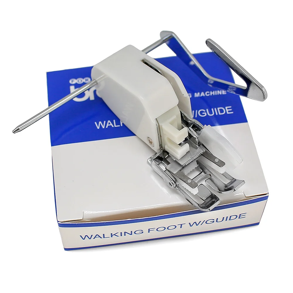 #SA140 Walking Foot with Guide Quilting Even Feed Foot for Brother Sewing Machine Presser Foot Accessories