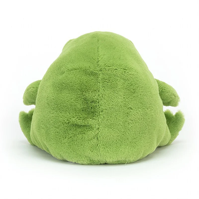 32cm Kawaii Round Frog Plush Toy Soft Stuffed Animal Doll Cute Green Fat Frog Doll Baby Toys Plushie Gift Toy for Children Girl