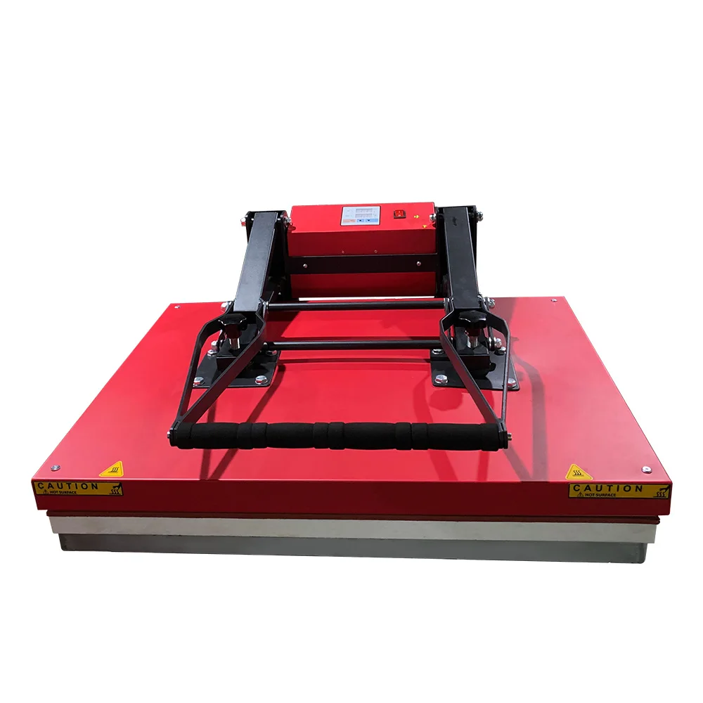 Large format clamshell heat press machine 60 by 100cm manual Heat Press Transfer tShirt Printing Machine