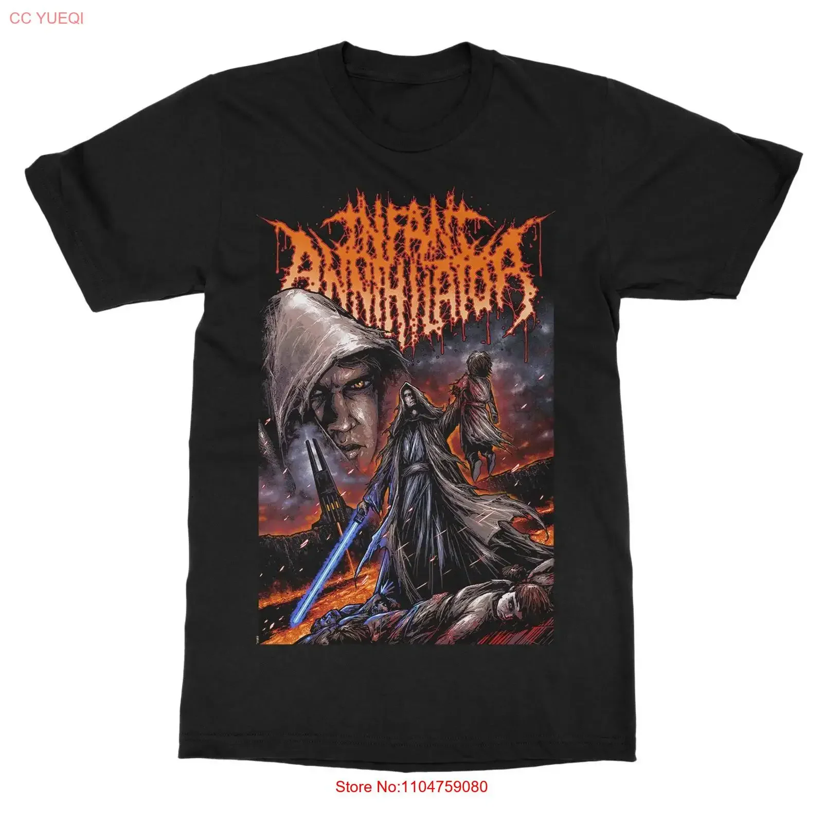 Infant Annihilator Youngling T Shirt All Sizes BO1869 vintage Washed Top For Everyday Wear Casual Breathable Soft Unisex