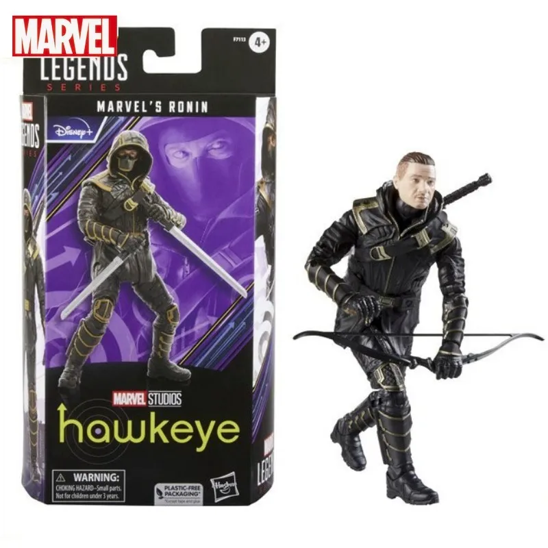 Original Marvel Legends Series Ronin Hawkeye 6-Inch-Scale(15cm) Collectible Anime Action Figure Children Birthday Toy Gifts