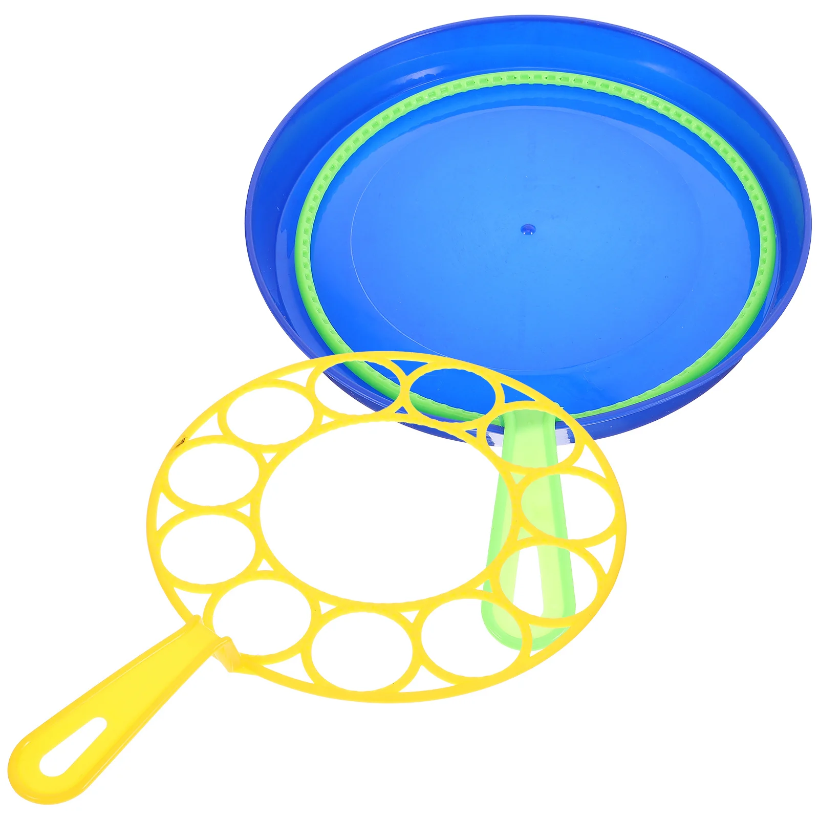 어린이용 버블 완드 키트 1세트, 트레이 포함 대형 버블 블로잉 도구, 어린이 야외 여름 활동 파티 선물, 뒷마당 놀이