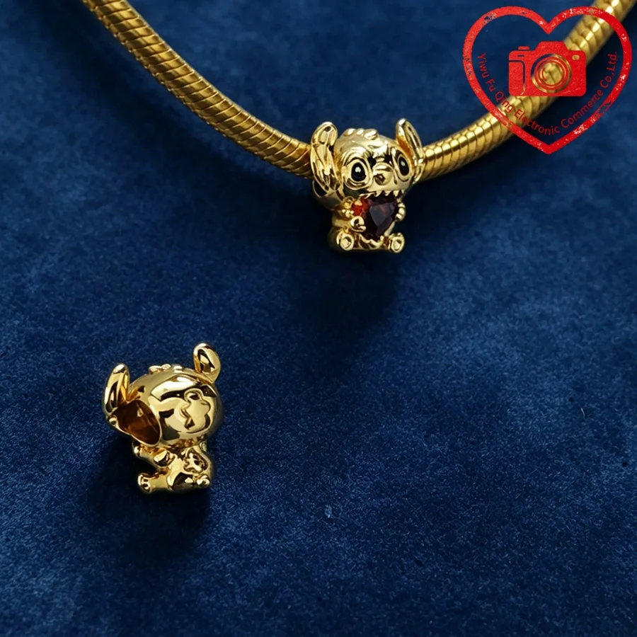 Neue Original-Charms DIY Schmuckgeschenke für Frauen Fuchs Hase Huhn Schwein Haustier Hund Elefant Perlen passend für 925er Silberarmbänder Zubehör