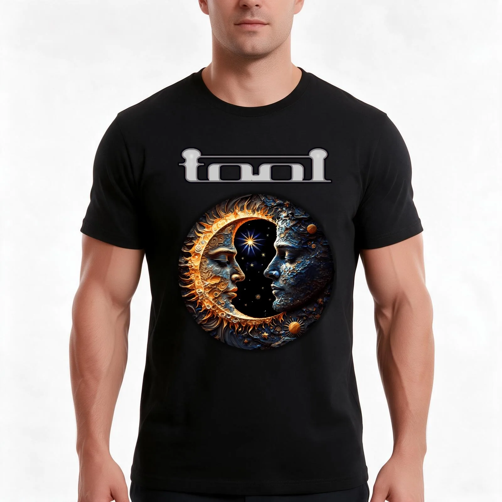 Toolband Music T-Shirt Summer Casual Cotton Tee Oversized Streetwear Tops Vintage Graphic Print Loose Fit Short Sleeve