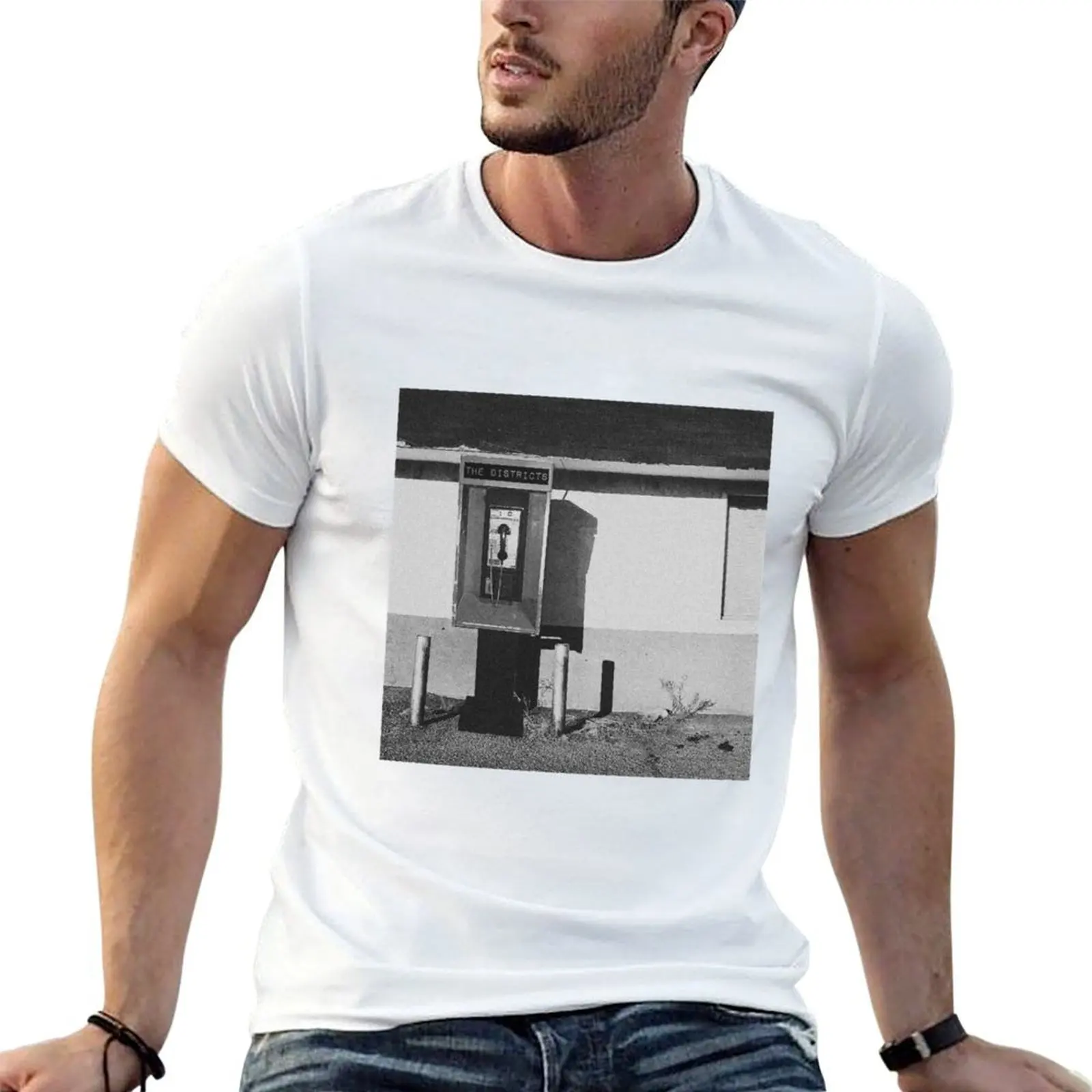 The Districts - Telephone Album Redesign T-Shirt sports fans croswit shirt man T-shirts for men cotton