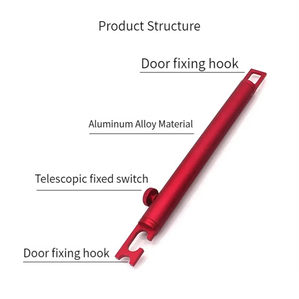 2024 NEW Support Rod for Car Polishing 32-48cm Retractable Aluminum Holding Vehicle Trunk Lid Door Fixing Tools Support