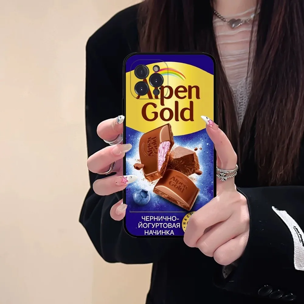 Chocolate Box Phone Case Silicone Soft For Iphone 16 15 14 13 12 11 Pro Mini XS MAX Plus X Cover