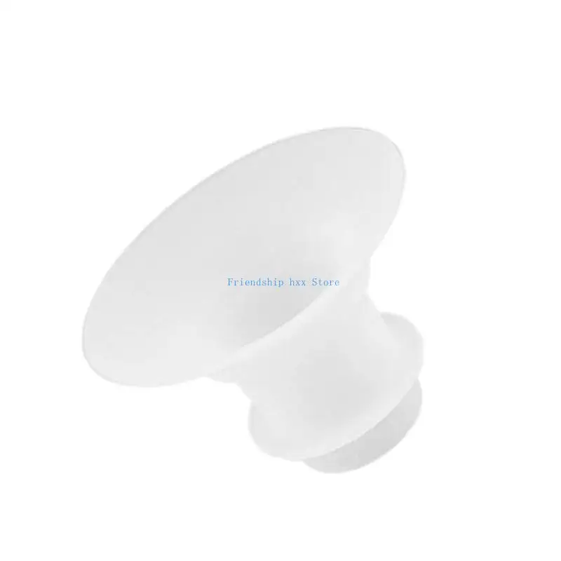 

F1CB Easy to Use Breast Flange Converter Silicone Breast Horn Adapter 17/19/21/24mm SimpleYour Pumping Experience