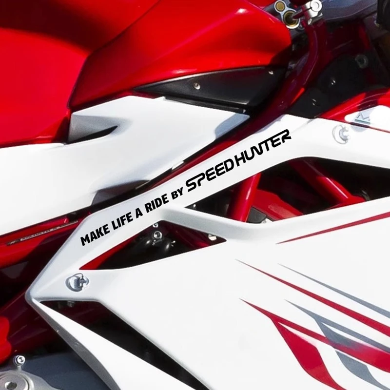 

Подходит для передних ветровых стекол мотоциклов, креативные текстовые наклейки для мотоциклов, водонепроницаемые и солнцезащитные, долговечные.