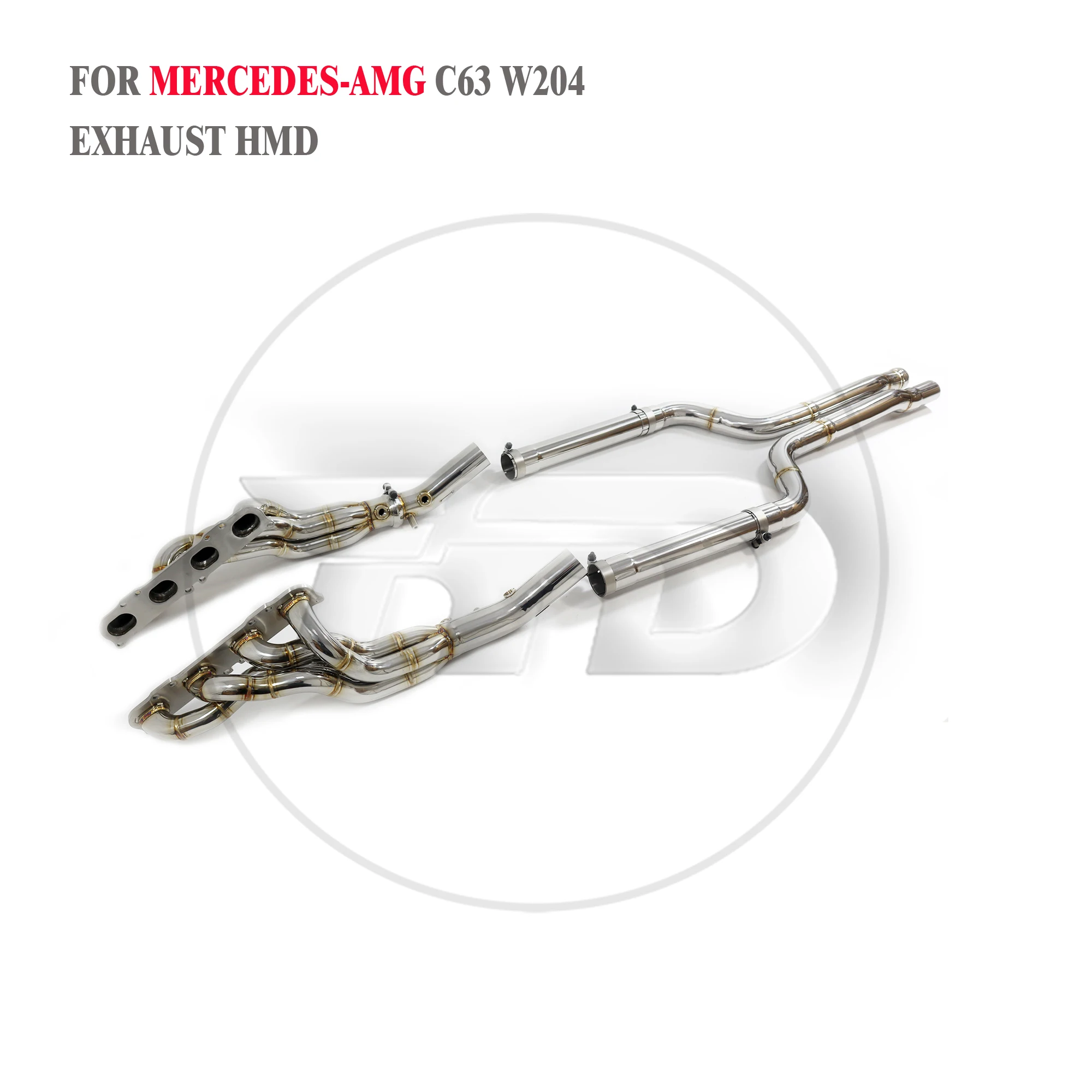 HMD Exhaust System Performance Manifold for Mercedes Benz AMG C63 W204 6.2L High Flow Headers