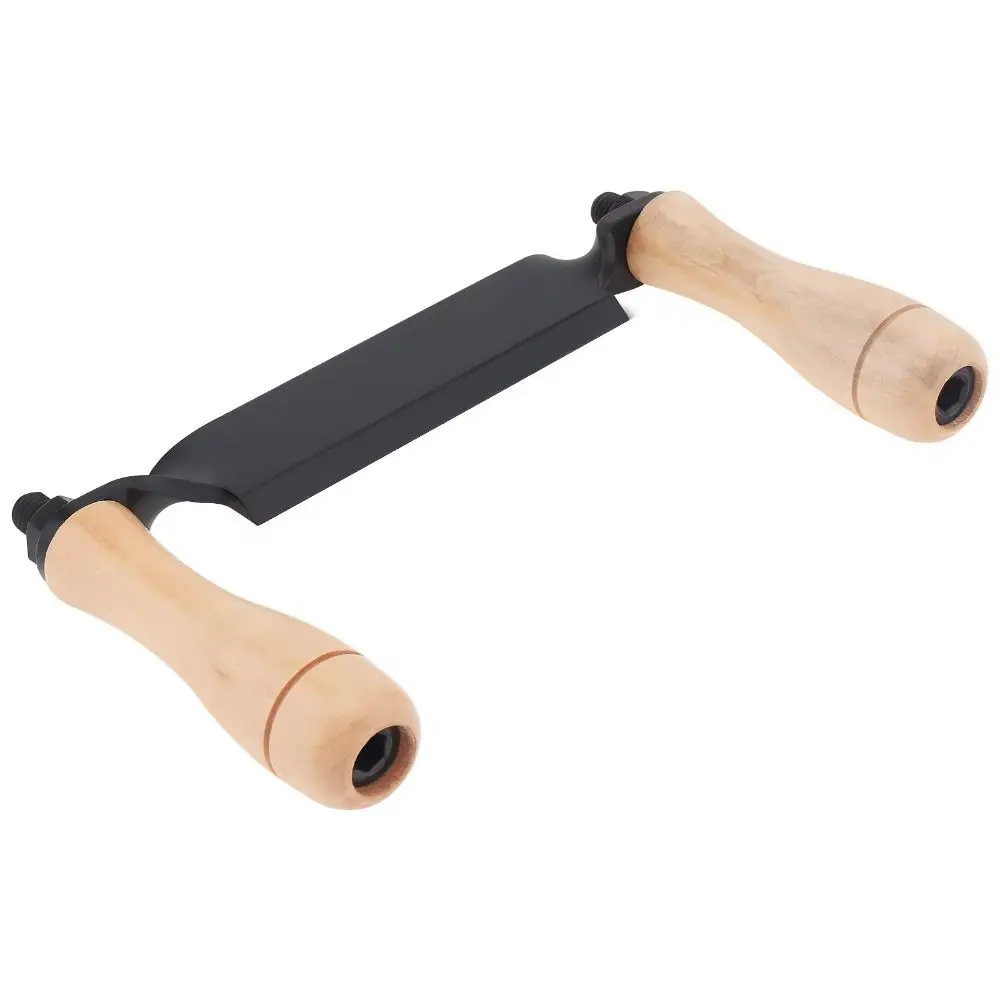 

8-дюймовые портативные деревообрабатывающие рубашки с деревянной ручкой из марганцевой стали, ручной строгальный станок по дереву, прочный, устойчивый к ржавчине