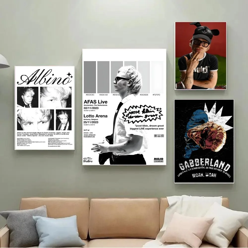 1 قطعة جوست كلاين المغني المشارك المشارك ورقة طباعة غرفة المعيشة المنزلي غرفة نوم مدخل بار مقهى الفن اللوحة الديكور