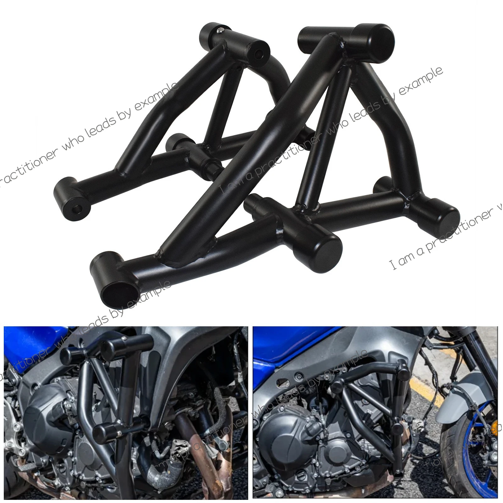 Fit, Yamaha MT-09 SP V3 2021-2023 Engine Bumper Engine Drop Guard