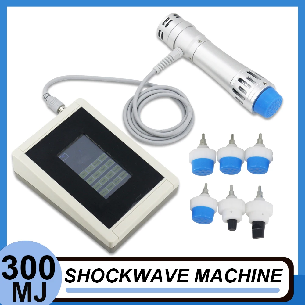 

Home Use Shockwave Therapy Machine 300MJ New Shock Wave Equipment ED Treatment And Pain Relieve Body Muscle Relax Massage