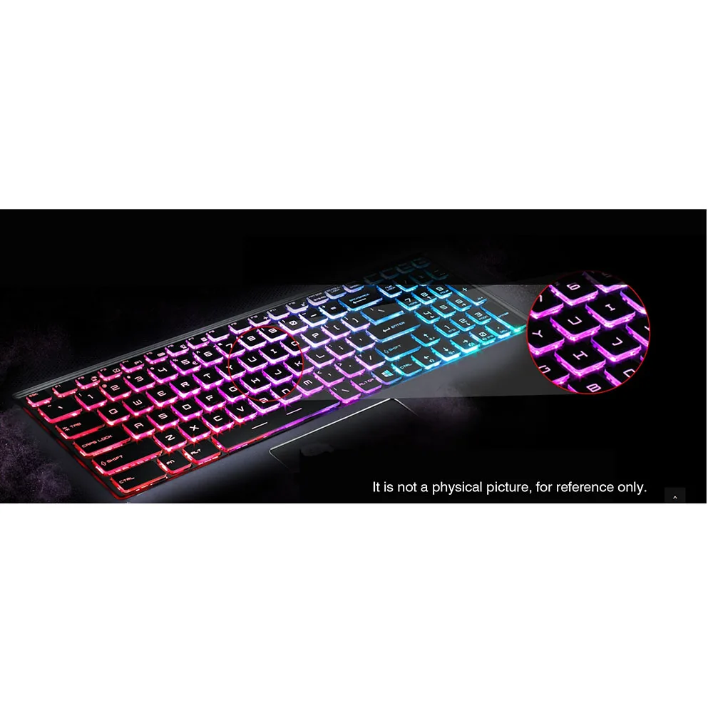 Imagem -05 - Teclado Retroiluminado para Msi Rgb Latim Espanhol Português Italiano Japonês Gf62 Gf72 7rd 7re 8rc 8rd 8re Gf62vr 7rf Gf72vr 7rf