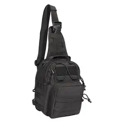 Bolsos de hombro tácticos de viaje para hombres, mochila militar para senderismo, deportes, Molle, ejército, Camping, caza, pesca, bolsas de pecho, 10 colores