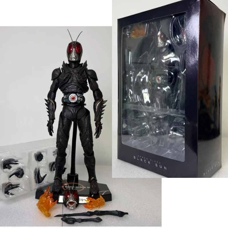 [In Stock] Kamen Rider Black Sun Battle Damage Edition Black Man Can Be Used To Create Scenery Gifts for Collection
