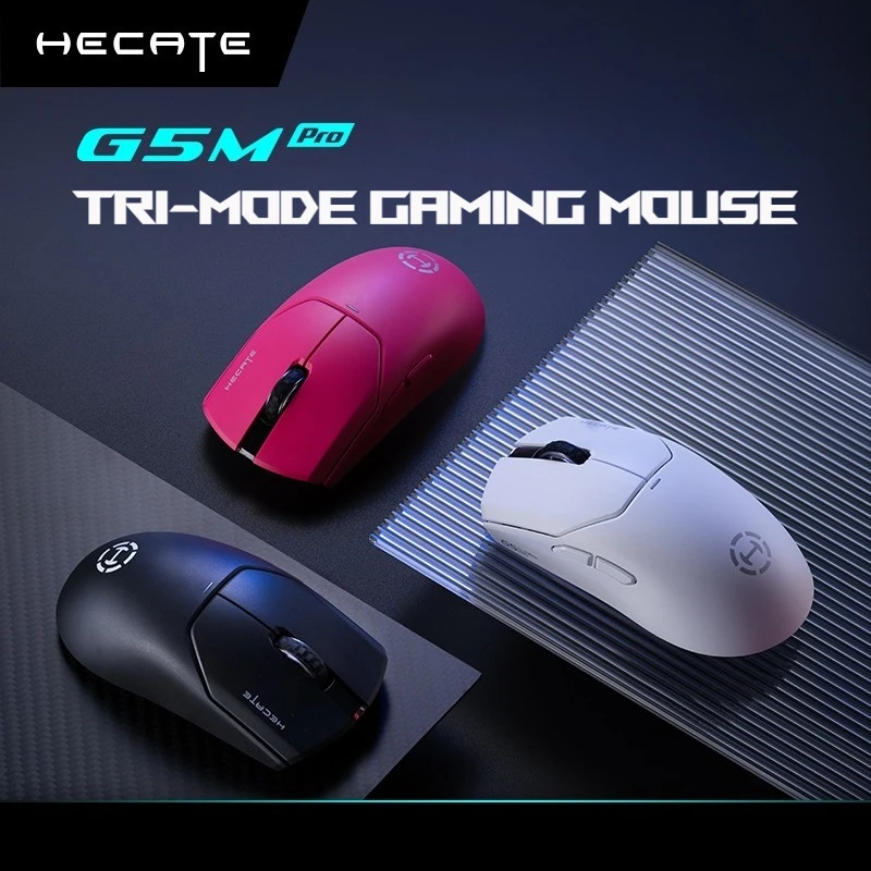 

EDIFIER Hecate G5M Pro Gaming Mouse Tri-mode Wireless Dual 8k Rate Paw3395 Sensor Esports Office Lightweight Ergonomics Mouse