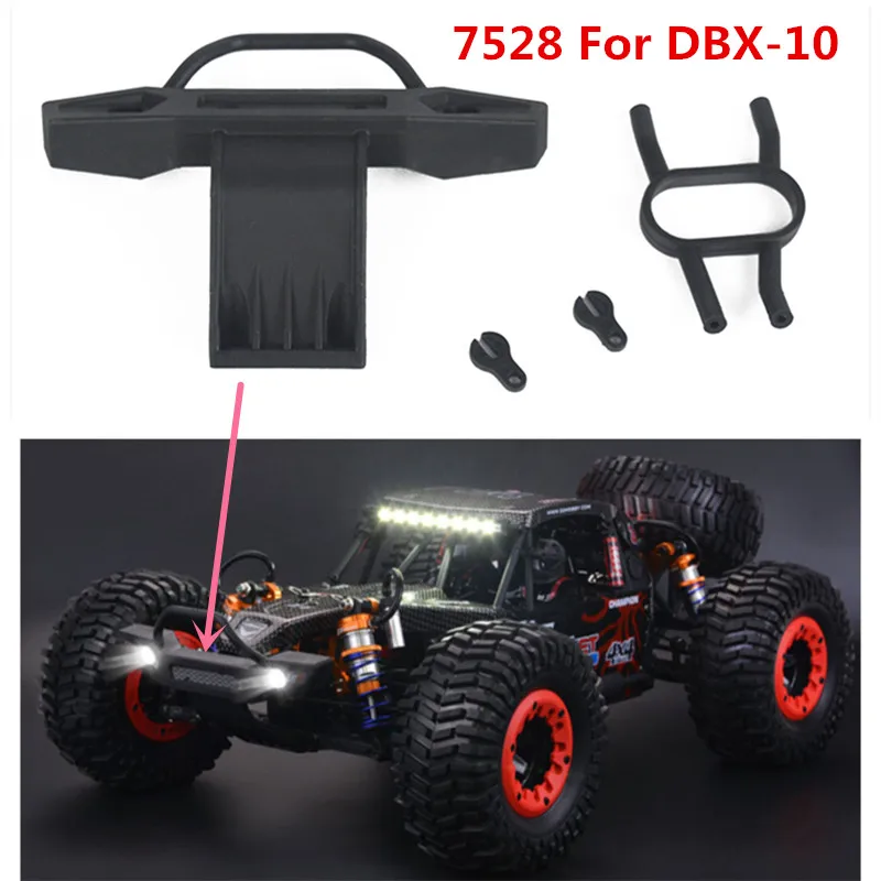 Front Bumper 7528 For ZD Racing DBX-10 DBX10 1/10 RC Car Upgrade Parts Spare Accessories