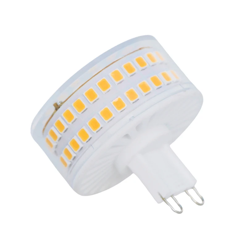 6X G9 LED Corn Bulb 90 Beads 10W 220V Ceramic Shell 360° No Flicker Shadowless Mushroom Corn Lamp for Home Indoor Lighting