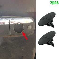 2x Car Door Handle Tailgate Boot Key Hole Keyhole Cap Plug Clip For VW Polo Sedan 2010–2022 Golf MK4 Prevent Blockage Dustproof