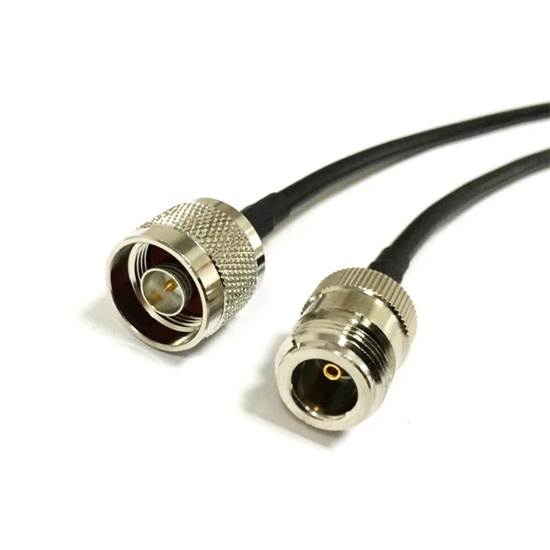 

New Modem Coaxial Cable N Male Plug Switch N Female Jack Connector RG58 50CM 20" Pigtail Adapter