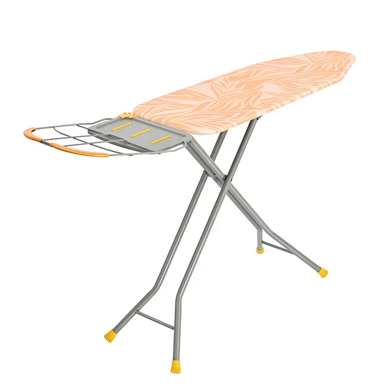 

Adjustable Height Household Ironing Board Mesh Top Folding Ironing Board with Extended Hanger