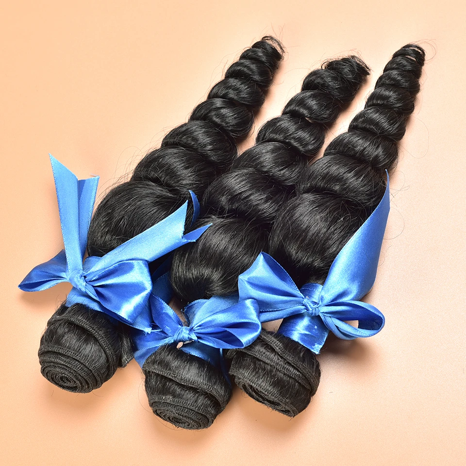 Loose Wave Bundles 8-40 Inchs Brazilian Human Hair Weave Bundles 1/3/4 Bundles Deal Top Quality Human Hair Extensions Wholeasle