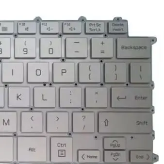 

Silver Laptop With Backlit Keyboard For LG 14T90P 14T90Q 14Z90P 14DZ90P 14Z95P 14TD90N 14Z90T English US No Frame New